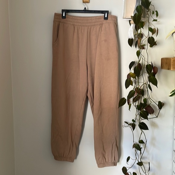 American Eagle Tan Joggers - Picture 1 of 4